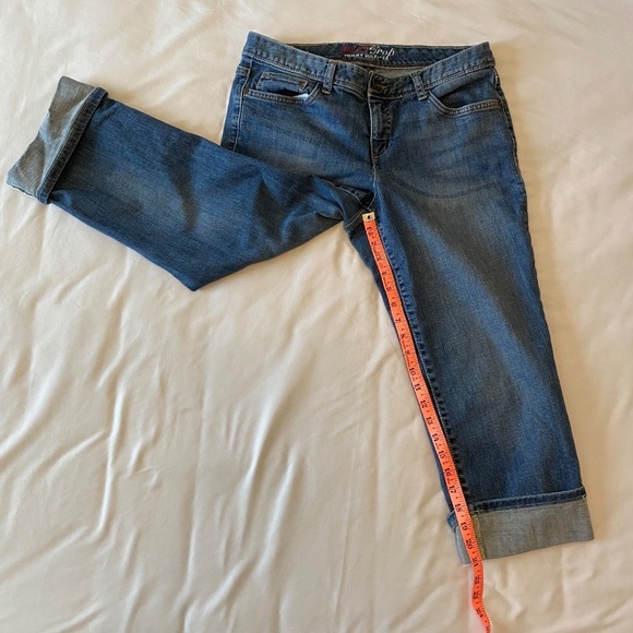 Tommy Hilfiger Spirit Crop Y2K Jeans Blue Size 10 - Picture 3 of 9